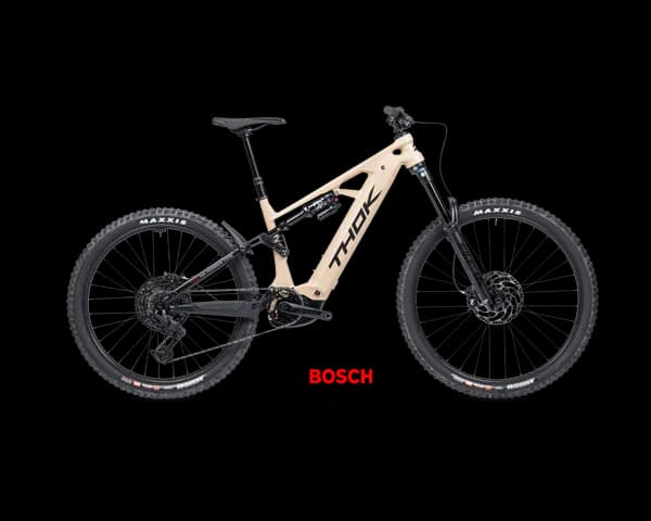 Thok TK02 S e-bike, side view