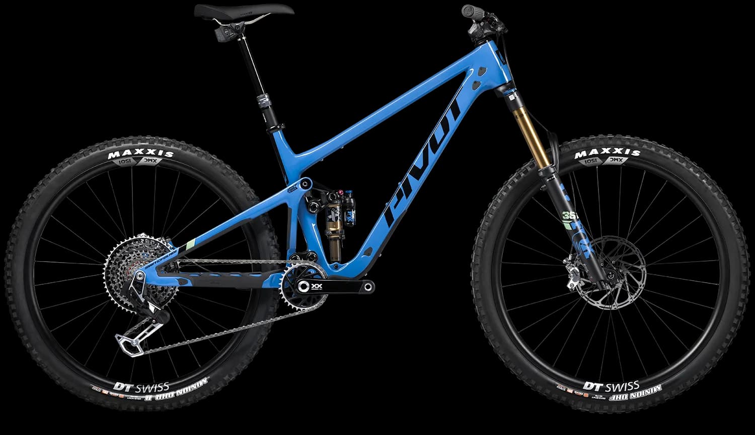 Pivot Switchblade in Blue Neptune, side view
